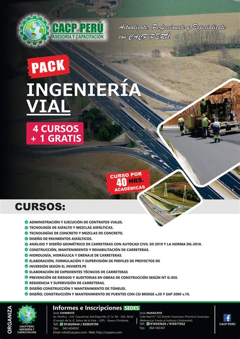 Cacp Perú Pack Pack Ingeniería Vial