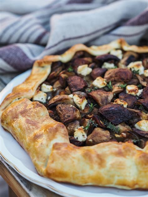 Tarte Rustique Aux Champignons De Paris Recette Facile