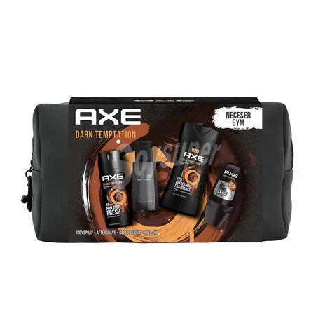 Axe Neceser Axe Dark Temptation Desodorante En After Shave 100 Ml