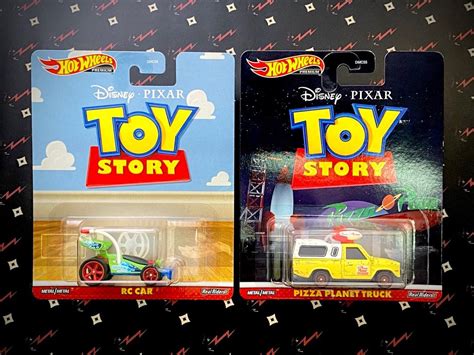 Hot Wheels Toy Story RC Car Pizza Planet Truck Hotwheels Disney Pixar Hobbies Toys Toys