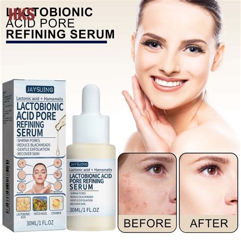 Jaysuing Lactobionic Acid Stock Solution Shrink Pores Deep Cleansing