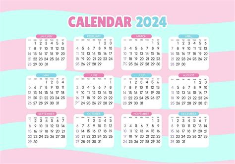 Calendar 2024 All Months National Holidays Calendar Commemorative