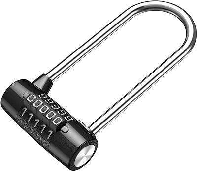 Kurtzy Digit Combination Padlock Cm Inch With Long Shackle