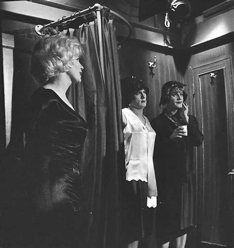 Marilyn Monroe Tony Curtis And Jack Lemmon On The Set Of Some Like It Hot Marilyn