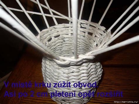 ПЛЕТЕНИЕ ИЗ ГАЗЕТ. СНЕГОВИК