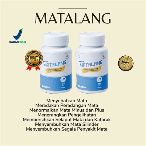 Jual Matalang Obat Kapsul Mata Herbal Ampuh Di Apotik Noni Eye Untuk