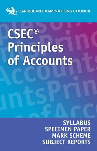 CSEC POA Syllabus Pdf