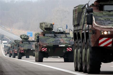 Territoriales Führungskommando der Bundeswehr Bundeswehrkonvoi auf