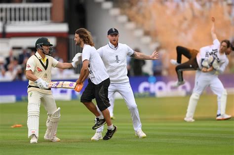 David Warner And Ben Stokes Attempt To Stop A Just Stop Oil Protester