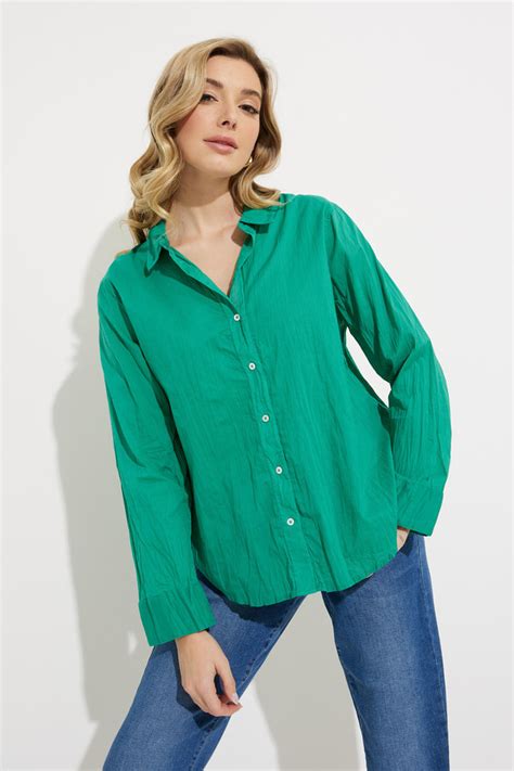 Crinkle Shirt Style S231636 1ère Avenue