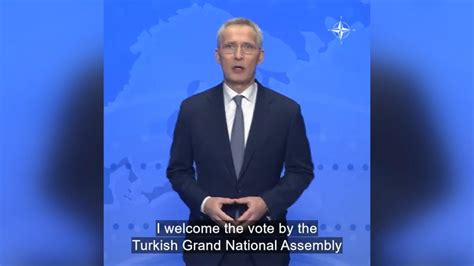 Nato Genel Sekreteri Stoltenberg Den Finlandiya A Klamas