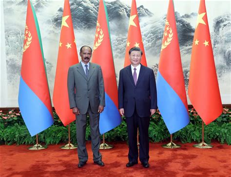 Xi Jinping Sostiene Conversaciones con Presidente de Eritrea Isaías