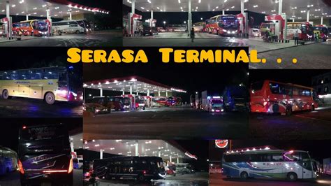 Spbu Serasa Terminal Spbu Kota Pinang Bermacam Bus Sumatera Isi Solar