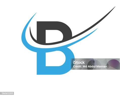 Template Vektor Logo Huruf B Desain Modern Dan Sederhana Logotype B