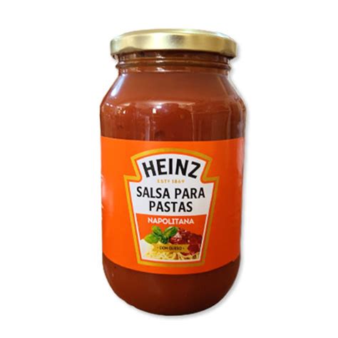 Salsa Para Pastas Napolitana Con Queso Heinz 495gr Angelicas Market