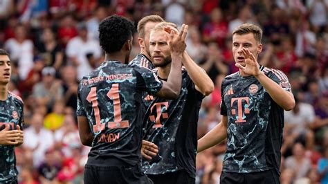 Match Report FC Bayern Vs WSG Tirol Friendly