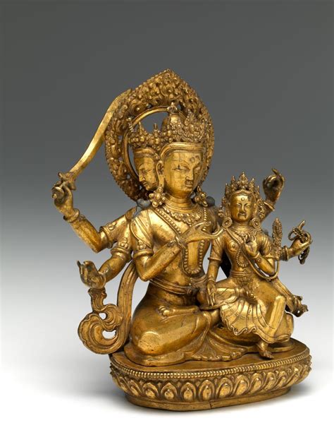 Global Nepali Museum Manjushri With His Consort Sarasvati Global