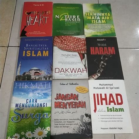 Jual OBRAL Buku BACAAN AGAMA ISLAM BACAAN ISLAMI NOVEL ISLAMI