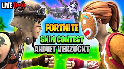 🎁 Skin Contest Jetzt Live Turnier 🔴🏆 Custom Games🔴 Fortnite Live