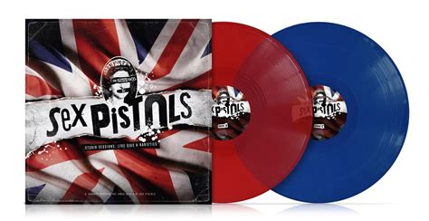 The Many Faces Of Sex Pistols G Limited Edition Red Blue Transparent Vinyl Lps