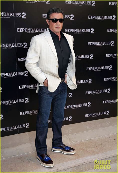 Schwarzenegger Stallone Van Damme Expendables 2 Paris Photo Call