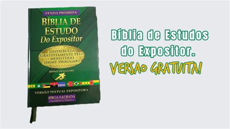 B Blia De Estudos Do Expositor Vers O Gratuita Youtube