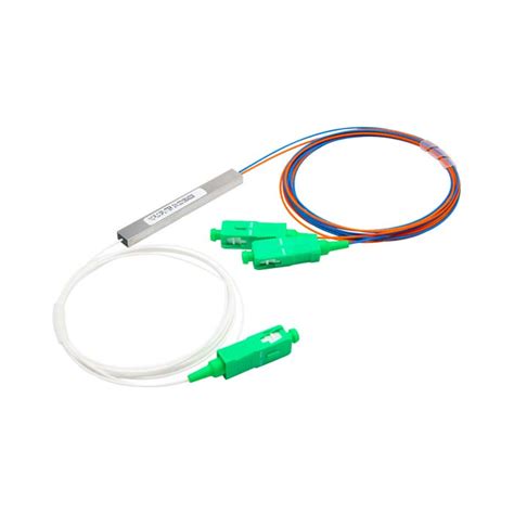 Splitter PLC 1x2 SC APC 0 9 Mm 1m Colores SuperFiber Pe Venta De