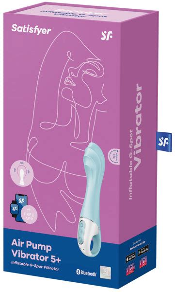 Satisfyer Air Pump Vibrator 5＋ Blue アダルトグッズ 大人のおもちゃ通販 Fanza通販