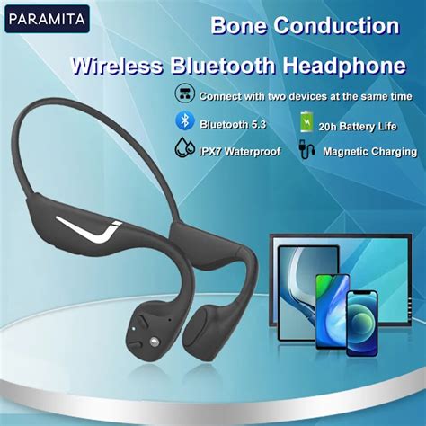 PARAMITA Real Bone Conduction Wireless Bluetooth Headphone Button