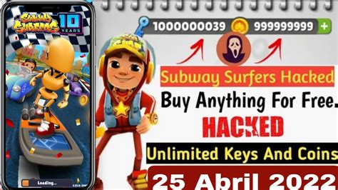 Hack Subway Surfers Infinite Coins And Keys Mytruko