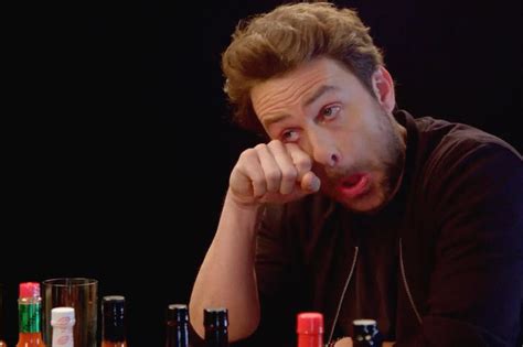 Charlie Day Gets Pushed To The Brink On Hot Ones Charlie Day Charlie Hot