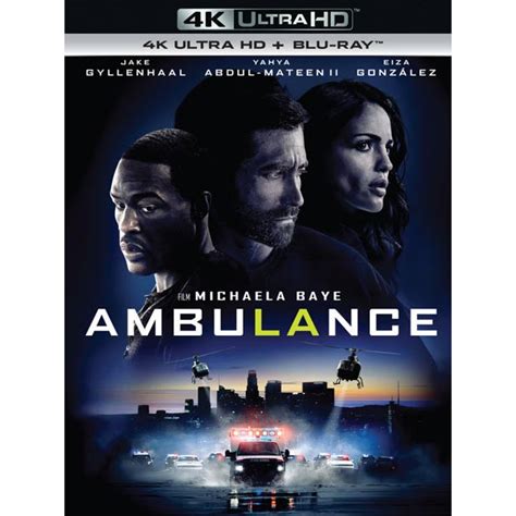 Ambulance 2022 Ambulance 4K Ultra HD UHD Blu Ray Blu Ray