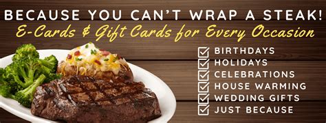 Gift Cards - Texas Steakhouse & Saloon | Sagebrush Steakhouse