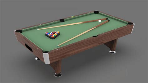 Billiard Pool Table 3d Model By Sanchiesp