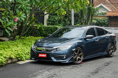 Permaisuri Rays Volk Racing Te On Honda Civic Fc Turbo