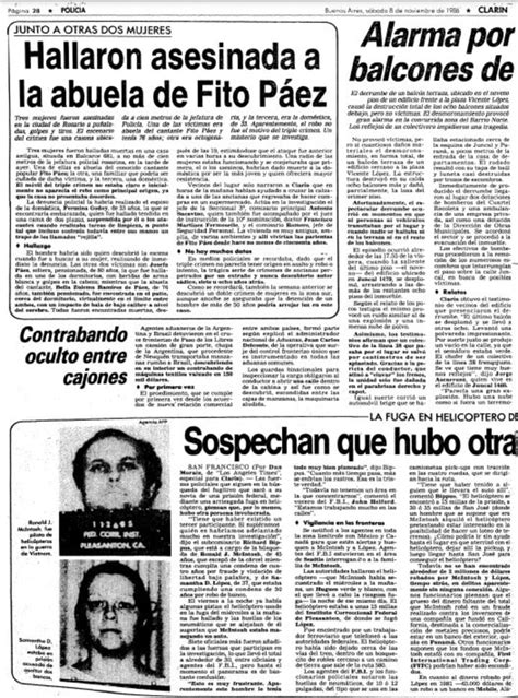 Cómo Fue El Día Más Oscuro De Fito Páez El Crimen De Su Abuela Y Su Tía Que Refleja La Serie De