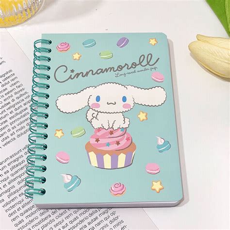 Cartoon Kuromi A Date Book Notebook Sanrio Printed With Spiral Bound