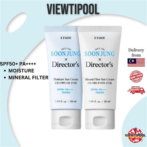 Etude House Soonjung Director S Mineral Filter Sun Cream Ml