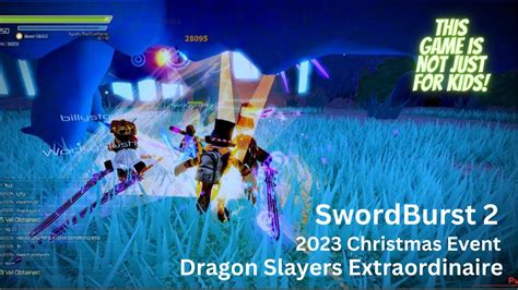 Swordburst 2 2023 Christmas Event Dragon Slayers Extraordinaire