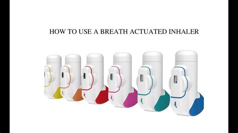 How To Use A Breath Actuated Inhaler Youtube