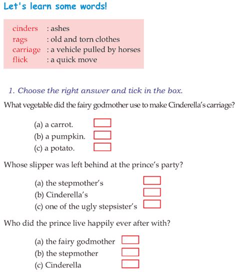 Grade 1 Reading Lesson 23 Fairy Tales Cinderella 4 Reading