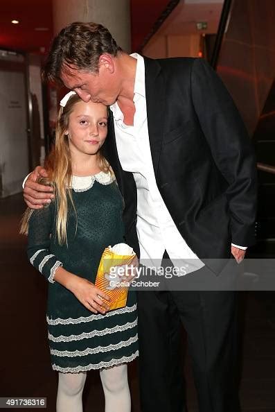 Oliver Masucci and his daughter Milla Masucci during the special ...