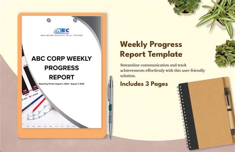 Progress Report Template in Excel, Google Sheets - Download | Template.net