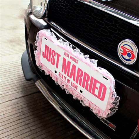 Just Got Married Car Decorations - Wedding Decoration