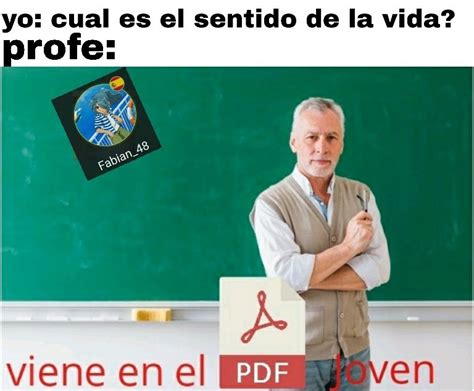 El Título Se Fue A Leer Los Pdf Meme Subido Por Fabian48 Memedroid