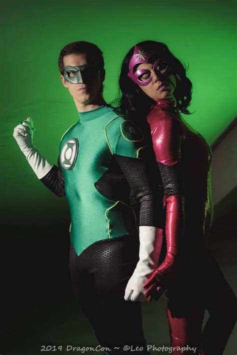 Green Lantern And Star Sapphire Cosplay Self Rcosplay