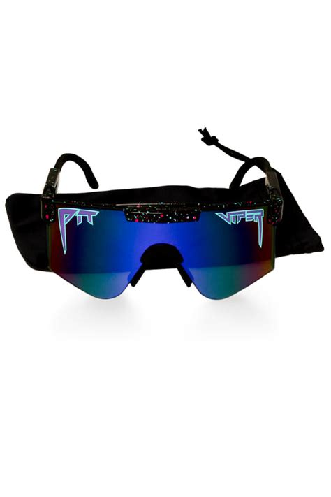 Black And Purple Pit Viper Sunglasses The Night Falls