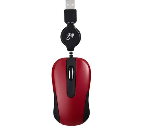 Goji Gretmrd17 Optical Mouse Red Currys Business