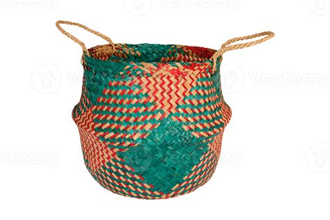 Colorful basket isolated on a transparent background 22716969 PNG