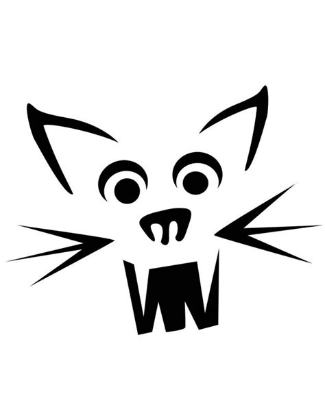 Cat Face Outline - ClipArt Best